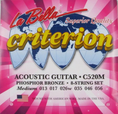 LA BELLA C5 / 20M струны для акустической гитары