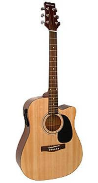 Martinez FAW-801CEQ электроакустическая гитара
