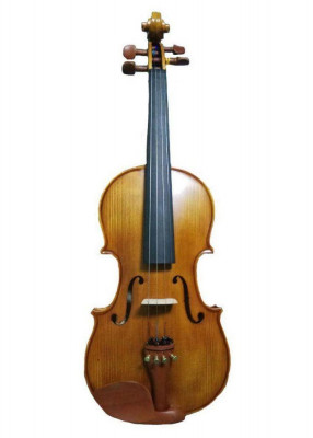 HANS KLEIN HKV-7 ANB 4/4 скрипка, струнодержатель с 4-мя машинками + кейс и смычок