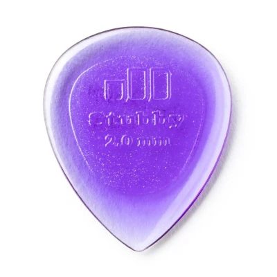 Медиаторы Dunlop 474P200 Stubby Jazz 6Pack, толщина 2 мм, 6 шт.