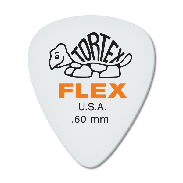 Медиаторы Dunlop 428P060 Tortex Flex Standard, толщина 0.6 мм, 12 шт.