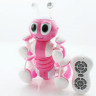 Р/У робот-муравей трансформируемый, звук, свет, танцы (розовый)
