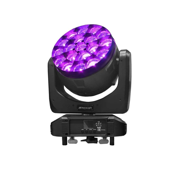 Вращающаяся голова Beam Wash Zoom 19x20W LED RGBW AstraLight MBZ1920