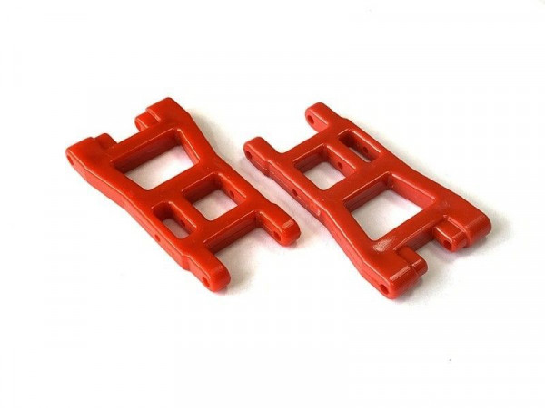 Капролоновые рычаги подвески для Remo Hobby 1/16, красные, тюнинг  (2 шт)