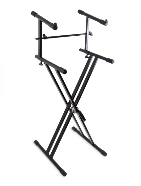 Стойка клавишная AuraSonics KSD2 усиленная с доп. ярусом