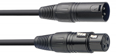 STAGG SDX3 - DMX кабель XLRf-XLRm ,3 м