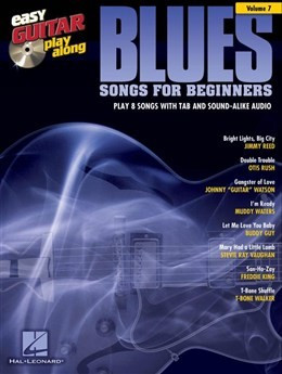 HL00103235 Easy Guitar Play-Along Volume 7: Blues Songs For Beginners