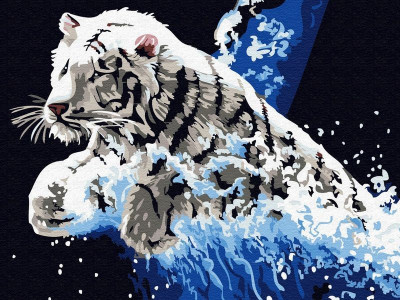 Картина по номерам 15х20 ПРЫЖОК (12 цветов)