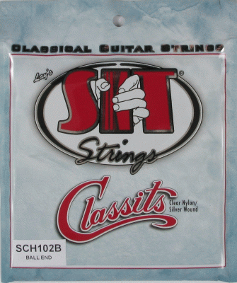 SIT SCH102B FOLK CLASSITS струны для классической гитары (30-33-41-30-37-44) сильного натяжения