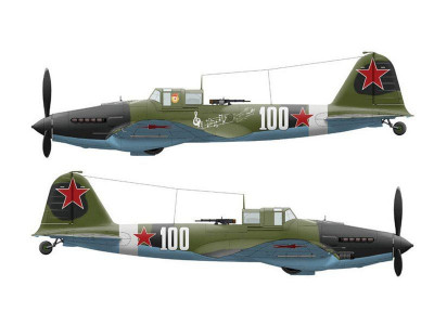 Сборная модель ZVEZDA Советский бронированный штурмовик Ил-2 (обр. 1942 г.), 1/72