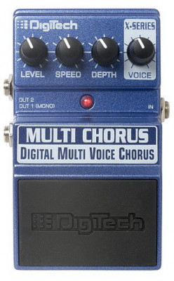 Педаль DIGITECH XMC Multi-Chorus для электрогитары, хорус