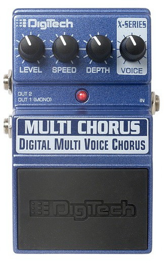 Педаль DIGITECH XMC Multi-Chorus для электрогитары, хорус