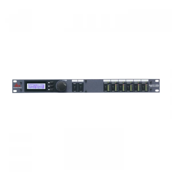 dbx ZonePro 1260m аудио процессор для многозонных систем