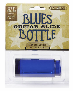 DUNLOP 277 Blues Bottle Blue Medium слайд для гитары стеклянный