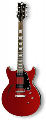REVEREND Manta Ray 290 Wine Red полуакустическая гитара
