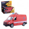 Машина Autotime "GERMANY PANEL VAN" пожарная охрана, звук, свет 1:36