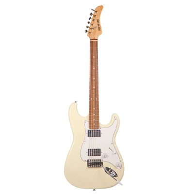 Электрогитара Stratocaster HH Fernandes LE-1Z HH CW, цвет кремовый