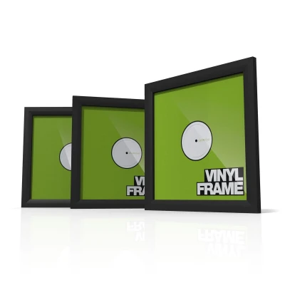 Комплект рамок для обложек винила формата 12'' Glorious Vinyl Frame Set Black, цвет чёрный