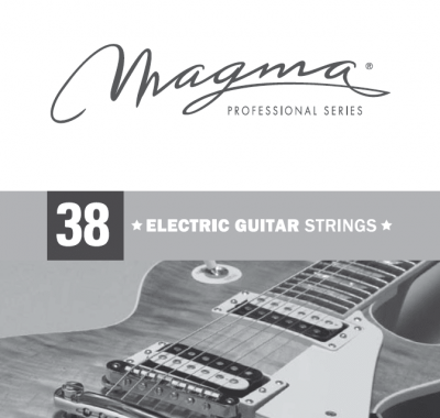 Одиночная струна для электрогитары 38 Magma Strings GE038N