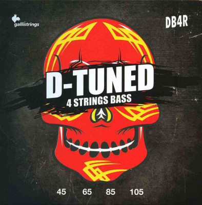 Комплект струн для 4х струнной бас-гитары 045-105 GALLI STRINGS DB4R
