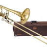 Тромбон-бас BACH 50AFЗ Bb/F/Gb Stradivarius с квартвентилем кейс и мундштук в комплекте