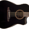Fender FA-125CE Dreadnought, Black электроакустическая гитара