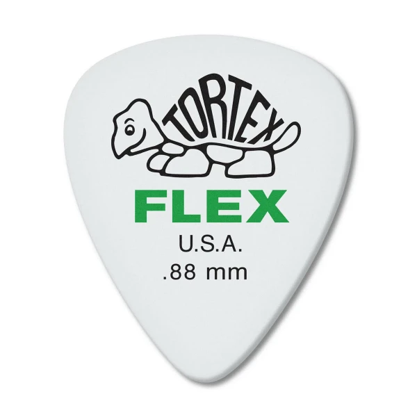 Медиаторы Dunlop 428P088 Tortex Flex Standard, толщина 0.88 мм, 12 шт.