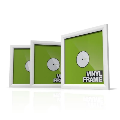 Комплект рамок для обложек винила формата 12'', белый Glorious Vinyl Frame Set White