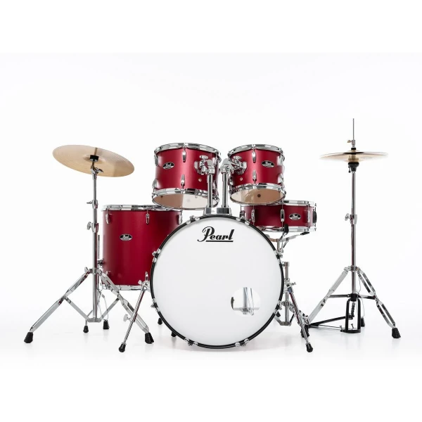 Ударная установка из 5 барабанов Pearl RS525SC/C747, цвет Matte Red (3 коробки)