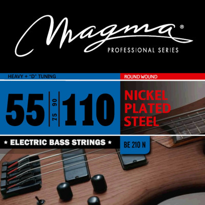 Комплект струн для бас-гитары 55-110 Magma Strings BE210N