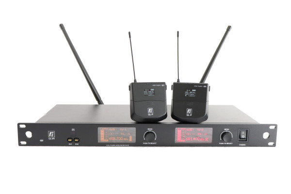 Радиосистема RFIntell QL5R/QL-P-B 720,500-754,000 МГц, двухканальная Радиосистема RFIntell QL5R/QL-P-B 720,500-754,000 МГц, двухканальная