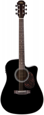 Aria ADW-01CE BK электроакустическая гитара
