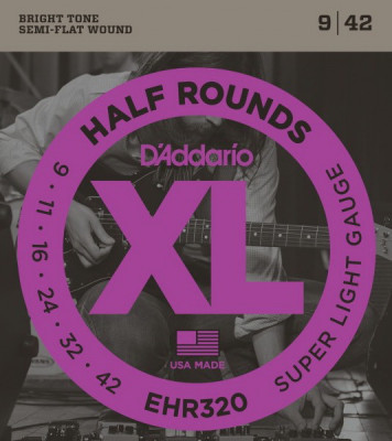 D'ADDARIO EHR320 Super Light 9-42 струны для электрогитары