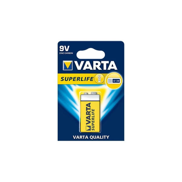 Батарейка крона 9В Varta Superlife 6F22/1604