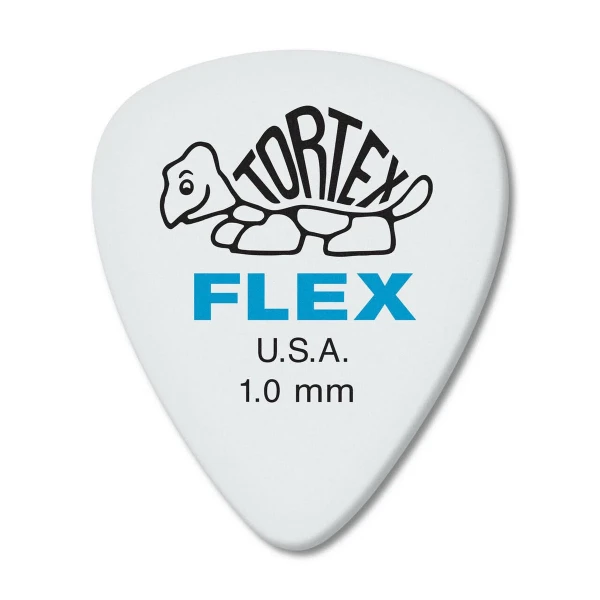Медиаторы Dunlop 428P100 Tortex Flex Standard, толщина 1 мм, 12 шт.