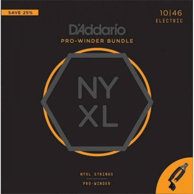 D'ADDARIO NYXL1046 -PW струны для электрогитары с вертушкой для намотки
