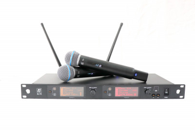 Радиосистема RFIntell QL7R/T1-A 651,800-683,400 МГц двухканальная