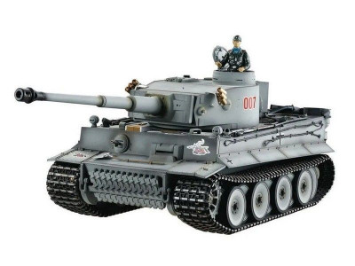 P/У танк Taigen 1/16 Tiger 1 (ранняя версия) HC, башня на 360, подшипники в ред., откат ствола