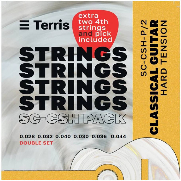 Струны для классической гитары TERRIS SC-CSH-Pack/2