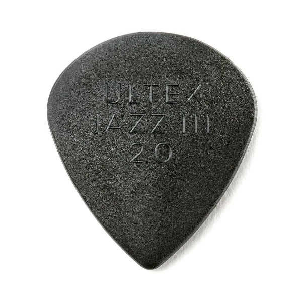 Медиаторы Dunlop 427R200 Ultex Jazz III 24Pack, толщина 2 мм, 24 шт.