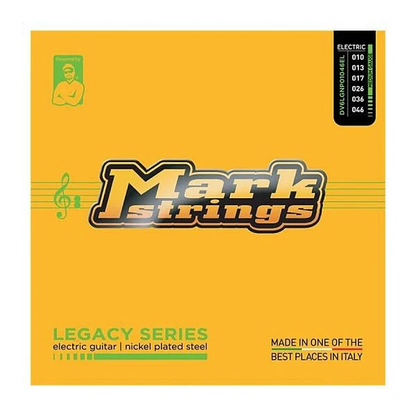 Струны для электрогитары Markbass Legacy Series DV6LGNP01046EL, 10-46, никель