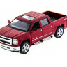 Машина Kinsmart 1:46 Chevrolet Silverado инерция (1/12шт.)  б/к