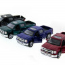 Машина Kinsmart 1:46 Chevrolet Silverado инерция (1/12шт.)  б/к