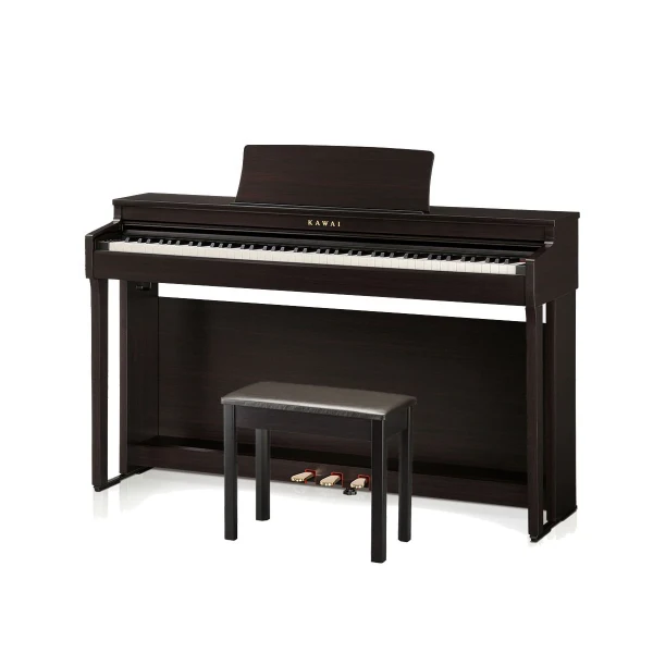 Цифровое пианино с банкеткой Kawai CN201R, 88 клавиш, механика RH III, 19 тембров, 192 полифония