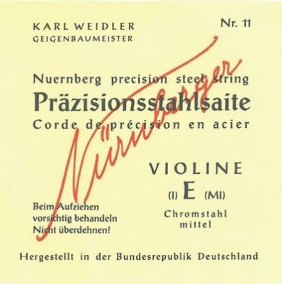 Струны для скрипки 1/4 Nurnberger Precision