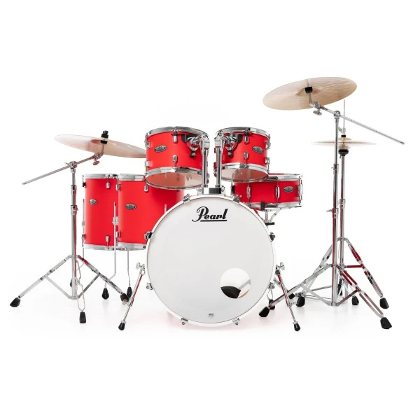 Ударная установка из 6 барабанов Pearl DMP926S/C899, цвет Matte Racing Red (4 коробки)