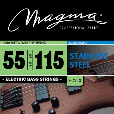 Комплект струн для бас-гитары Magma Strings BE220S 55-115