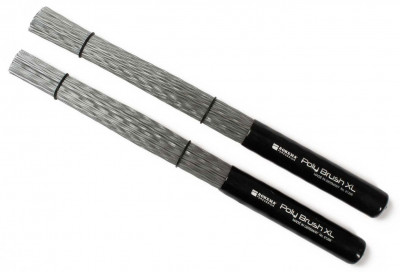 Щетки барабанные полимерные 36.5 см ROHEMA Poly Brush XL резиновые ручки