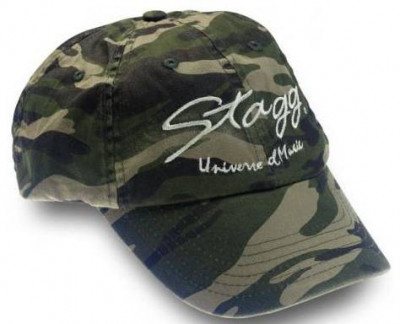STAGG CAP3-STAGG/GR бейсболка из хлопка с логотипом STAGG