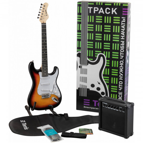 Электрогитара в наборе TERRIS TPACK-TST-045 SB